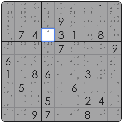 sudoku solving algorithm